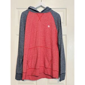 Element‎ Adult Extra Large Red Blue Hoodie Sweatshirt Pullover Skate Mens - 284